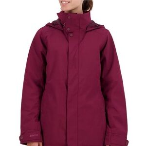 Burton Women's Ski Jacket - Burgundy